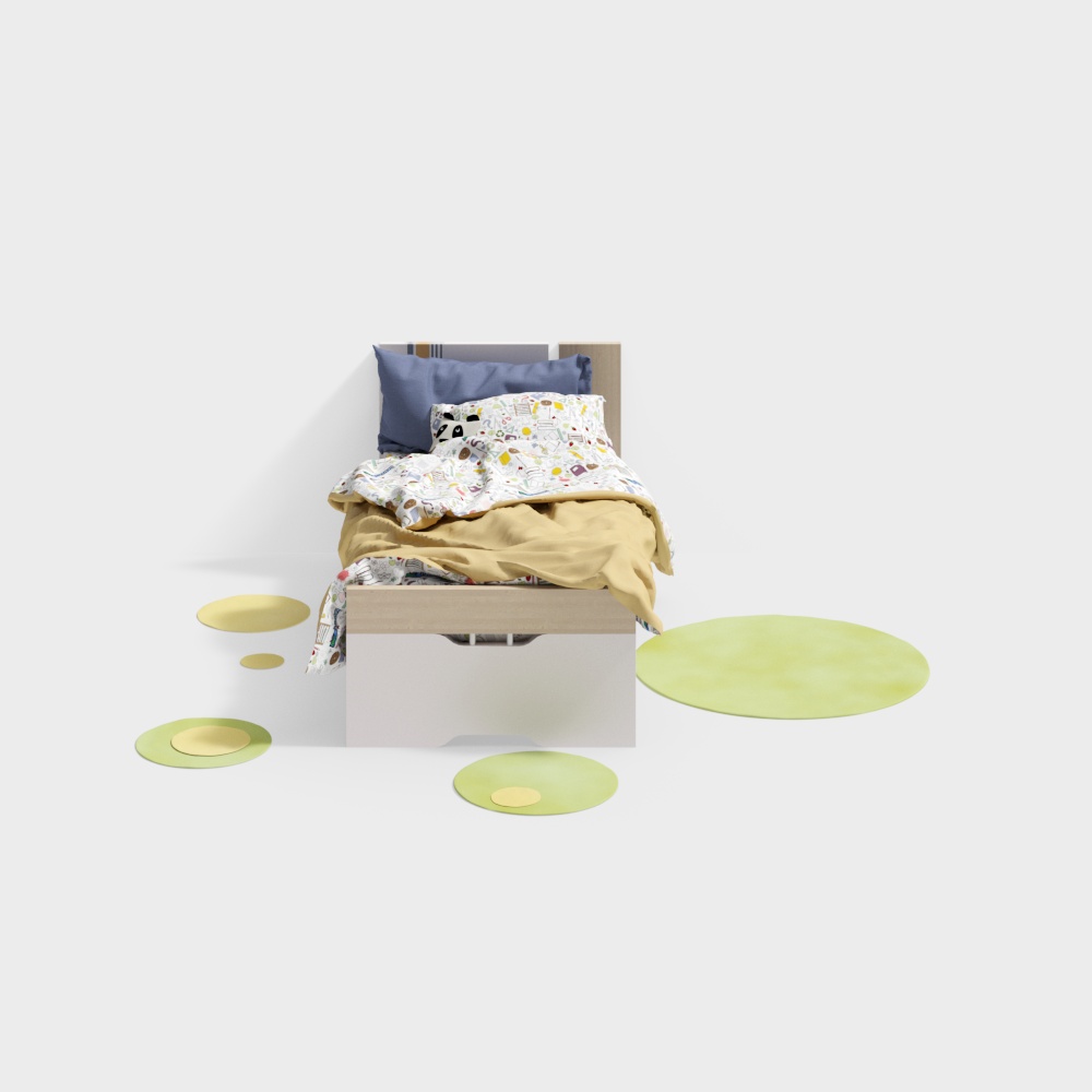 Kindergarten children's bed set