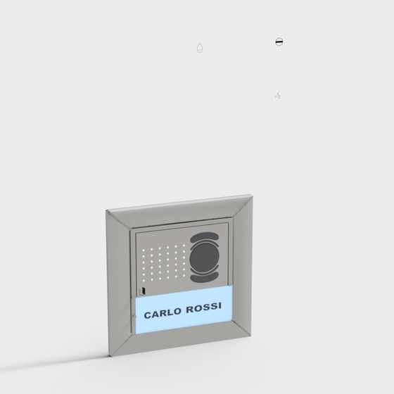 Carlo Rossi Doorbell 3D model