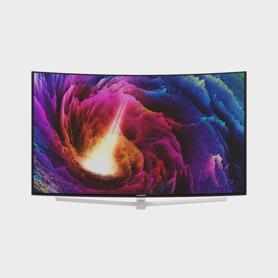 Curved TV Model 3D model for Creative Projects