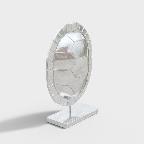 Turtle Shell Sculpture 3D model