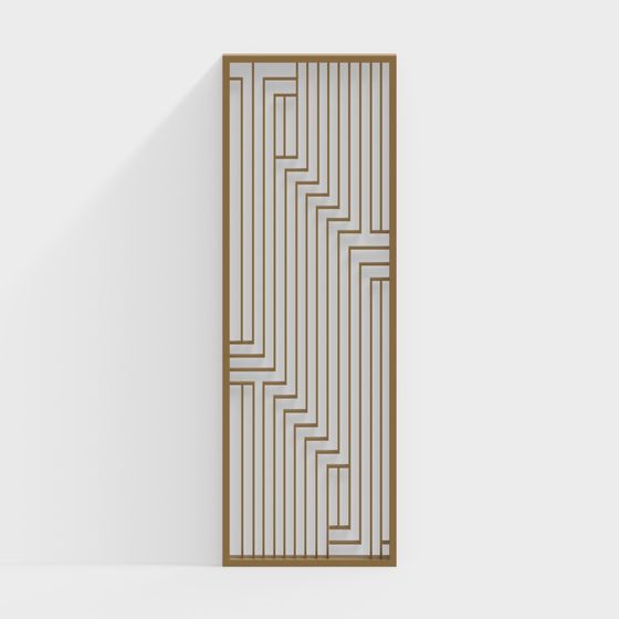 Labyrinth Screen 3D Model for Creative Projects
