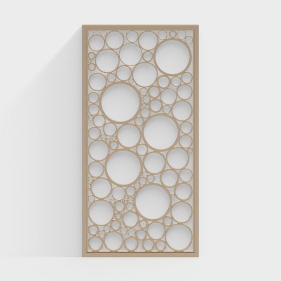 Artistic Low-Poly 3D Model for Creative Spaces