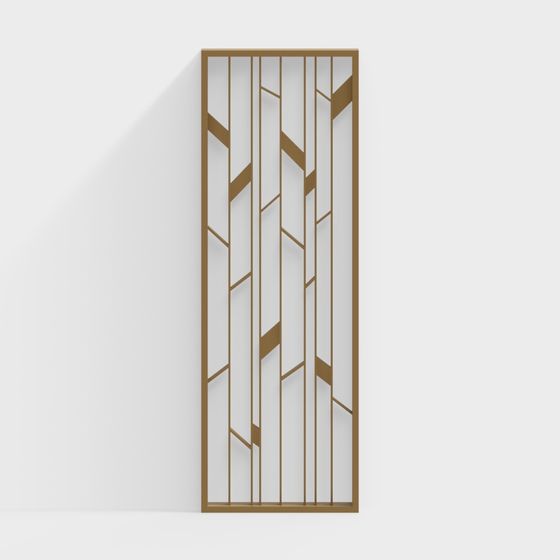 Geometric Screen 3D model for Creative Projects