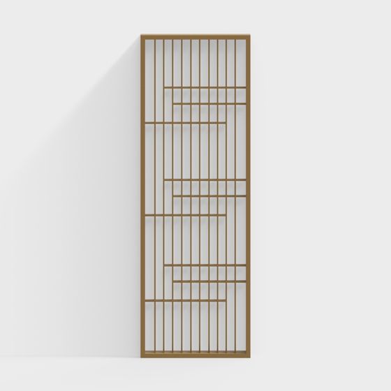 Urban Grille 3D Model for Modern Design