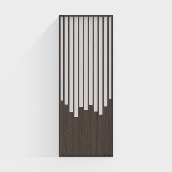 Heart-Shaped Hollow Door Low Poly 3D model for Creative Projects