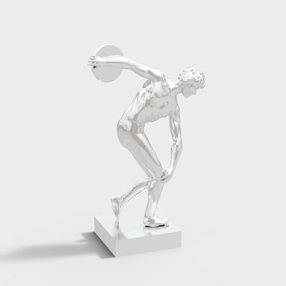 The Thrower 3D model for Creative Projects