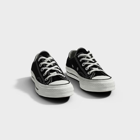 Classic Canvas Sneakers 3D model