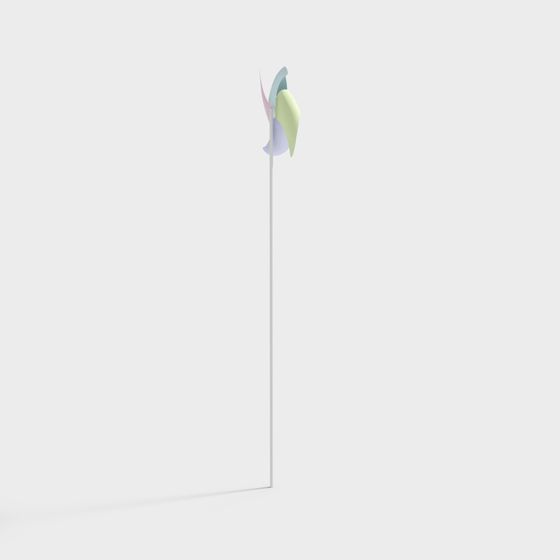 Whimsical Windmill 3D model