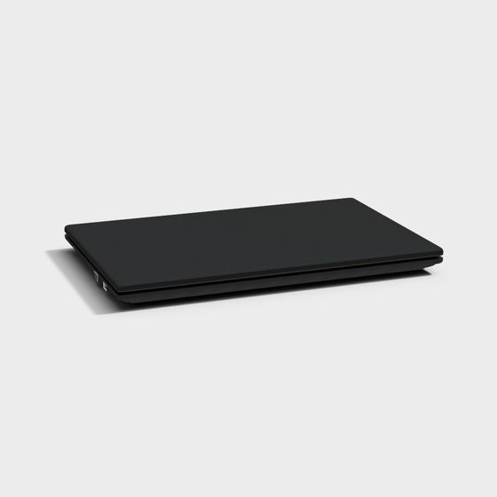 Minimalist Laptop 3D model for Designers and Developers