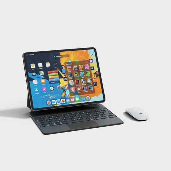 iPad Pro 3D model for Designers and Developers