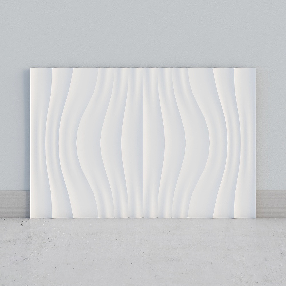 벽장식 백색 현대식