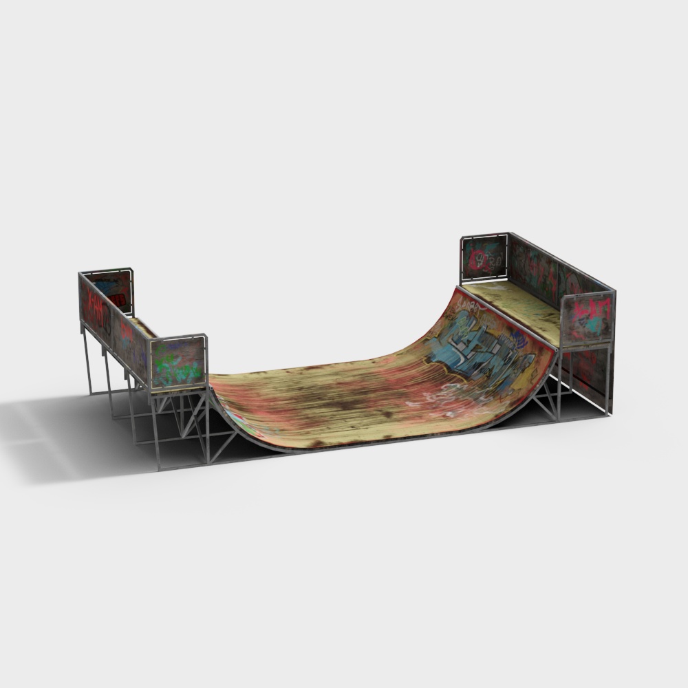 roller skating rink ramp skate park