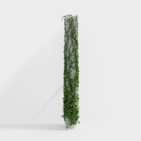 Growth Pillar 3D Model for Creative Projects