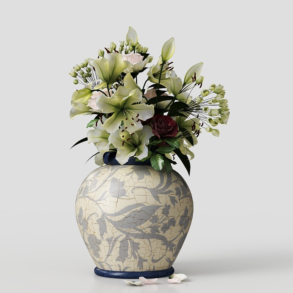 chậu cây xanh hoa cỏ