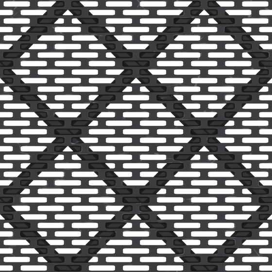 Black Metal-Hollow Material for Design