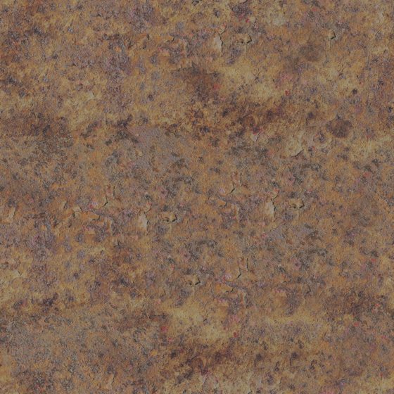 Quality Metal Model 3D Model in Earth Color