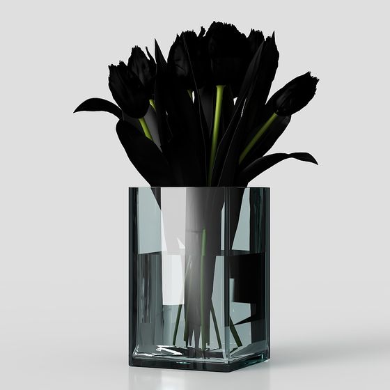 decorazione in vaso di fiori piante erba