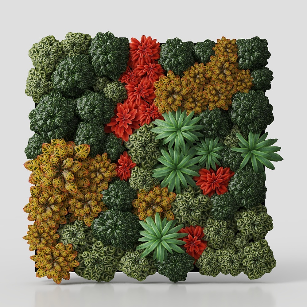 flowers plant wall grass decoration