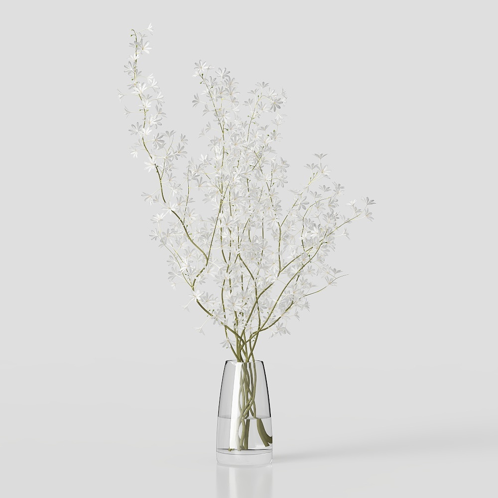 꽃 식물 잔디 화분 장식