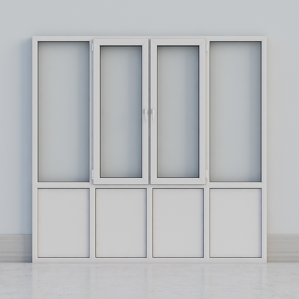 ventana de vidrio moderna