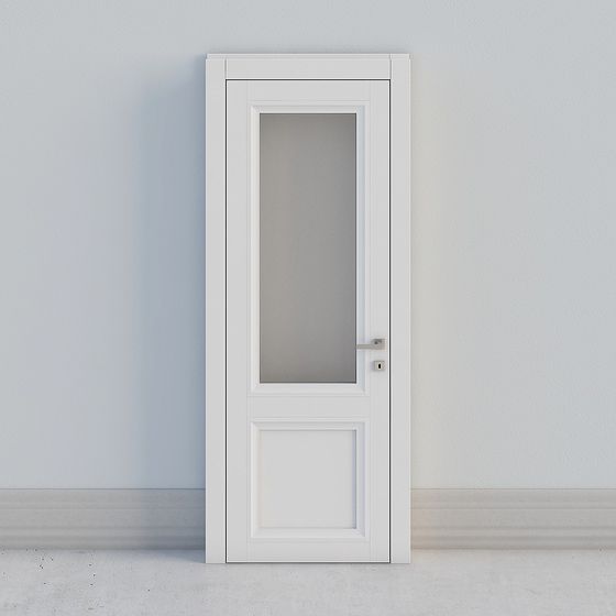 Minimalist Door 3D model for Contemporary Spaces