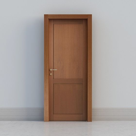 Modern Minimalist 3D Door Model