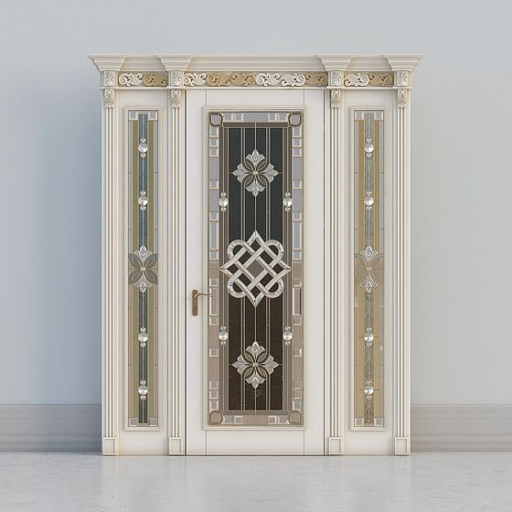 Royal Elegance Door 3D model