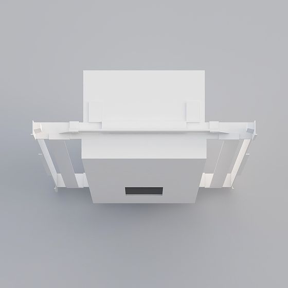 City Light 3D model - Unique Geometric Design