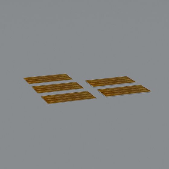 Natural Aesthetic Low-Poly Floor 3D Models