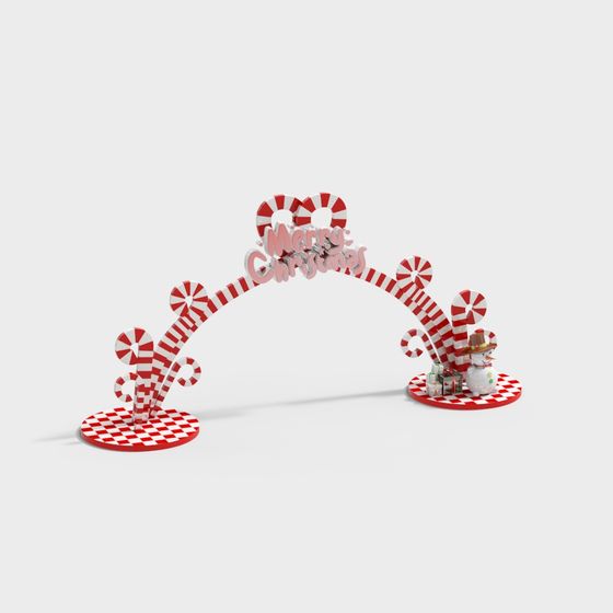 Christmas Archway 3D model