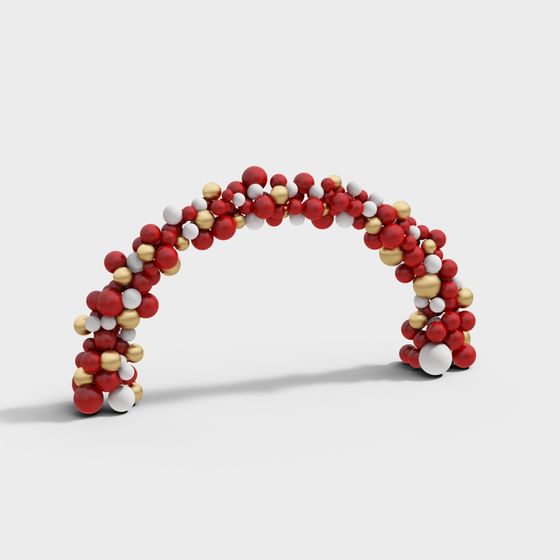 Colorful Gateway 3D model for Creative Projects