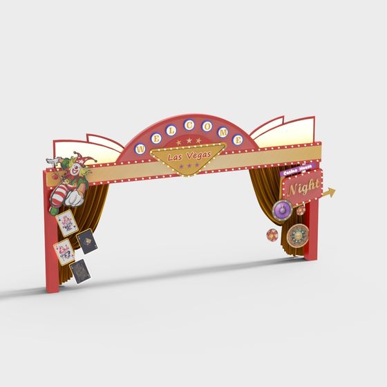 Welcome to Las Vegas Arch 3D model