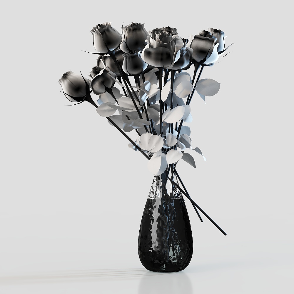 green potted plant flower grass