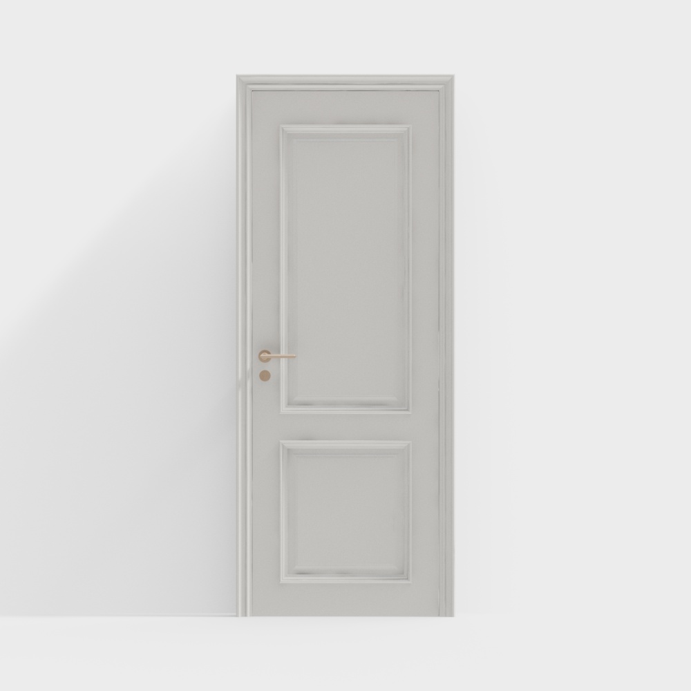 Minimalist Door 3D model