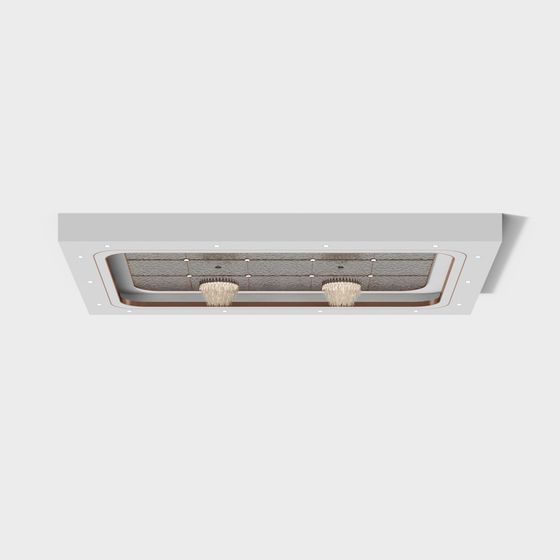 Stylish Ceiling Light 3D model for Modern Interiors