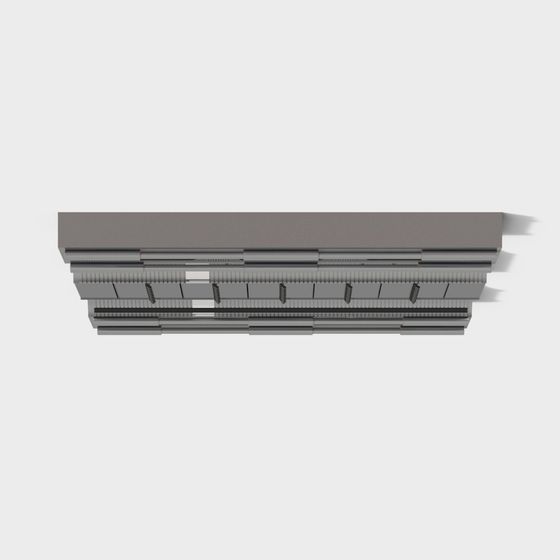 Industrial Track System 3D model