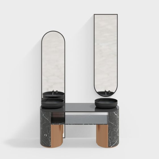 Urban Minimalist Sink 3D model