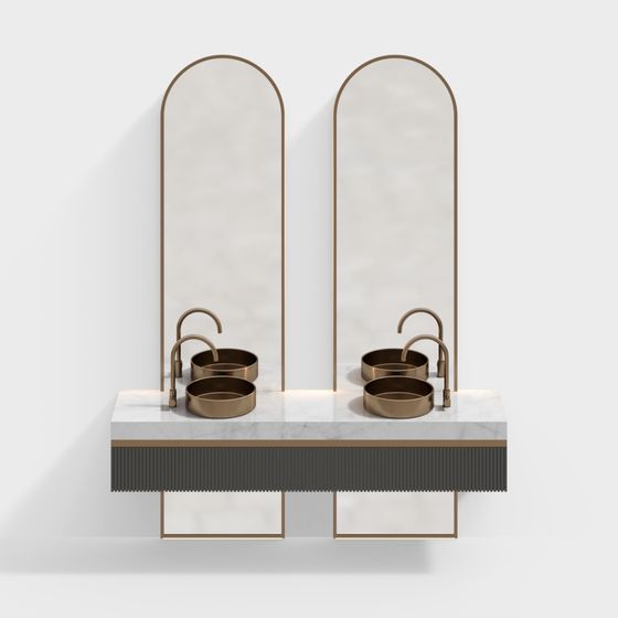 Urban Elegance Vanity 3D model