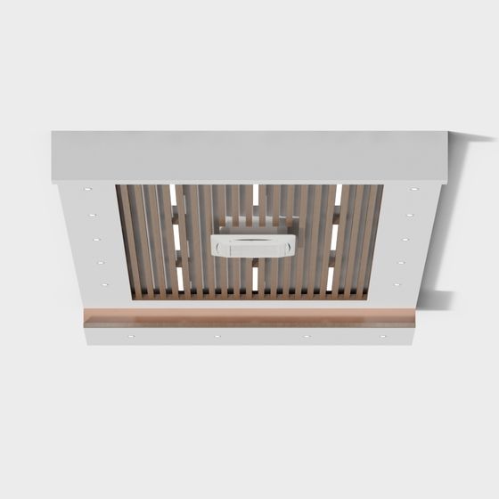 Techo con rejillas para restaurante