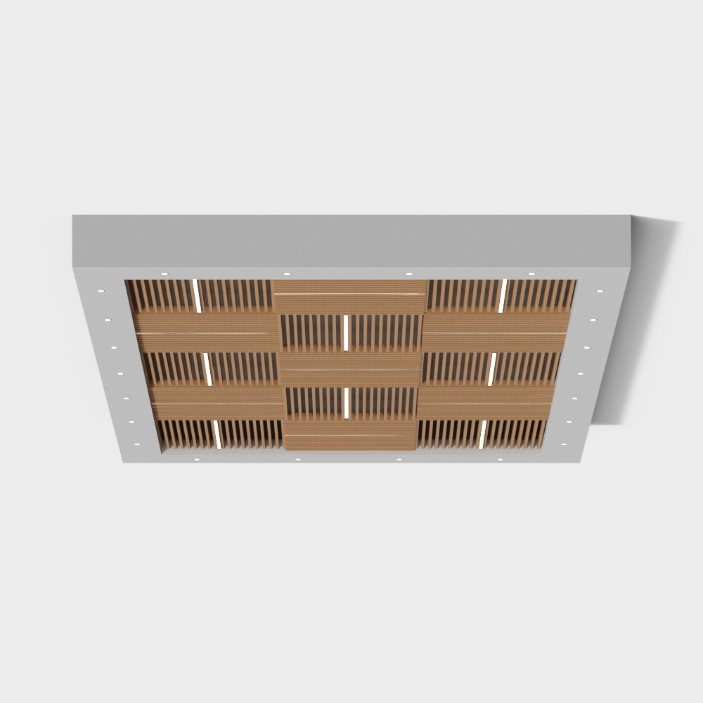 Restaurant grille ceiling