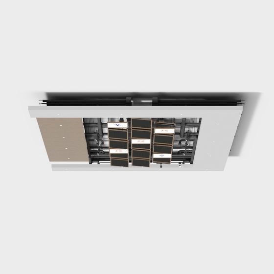 Urban Library Ceiling 3D model