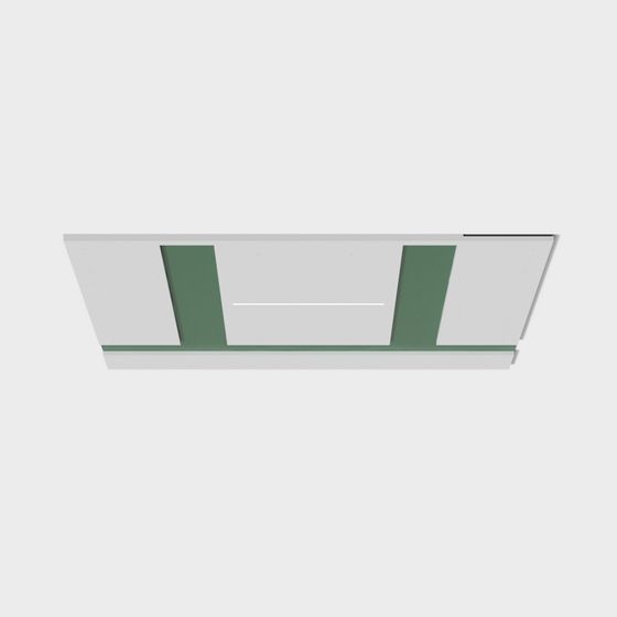 Geometric Low-Poly 3D Model for Modern Urban Spaces