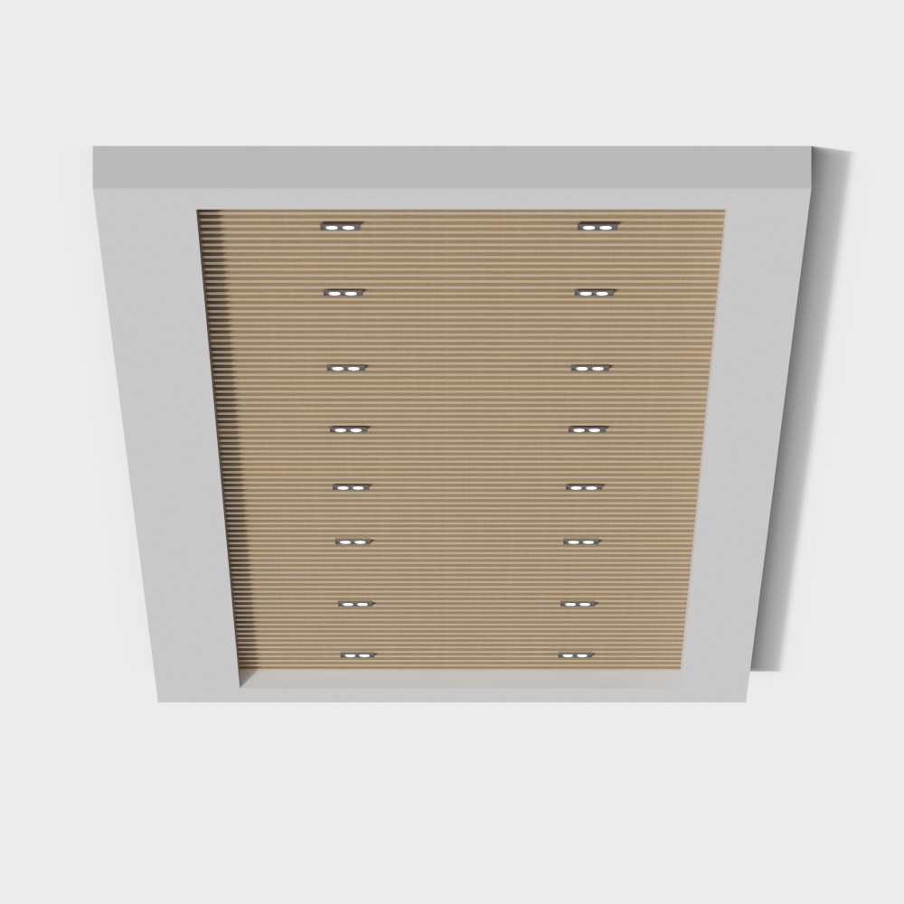 Restaurant grille ceiling