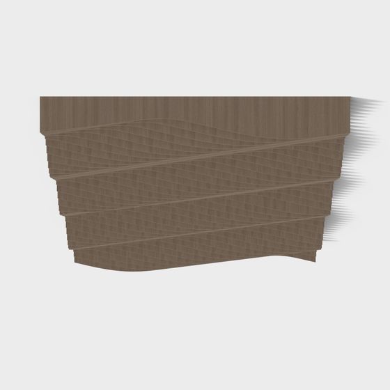 Unique Low-Poly 3D Model with Natural Aesthetics