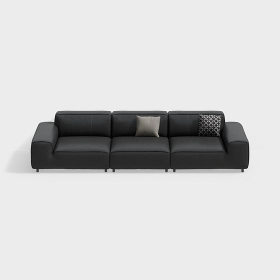 Urban Comfort Sofa 3D model for Modern Interiors