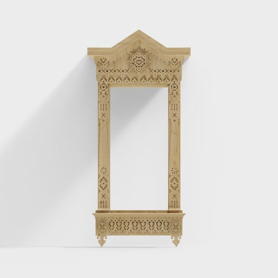 Arabesque Mirror 3D model