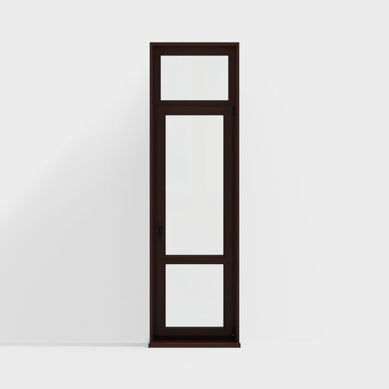 Stylish Low-Poly High-Detail 3D Door Model