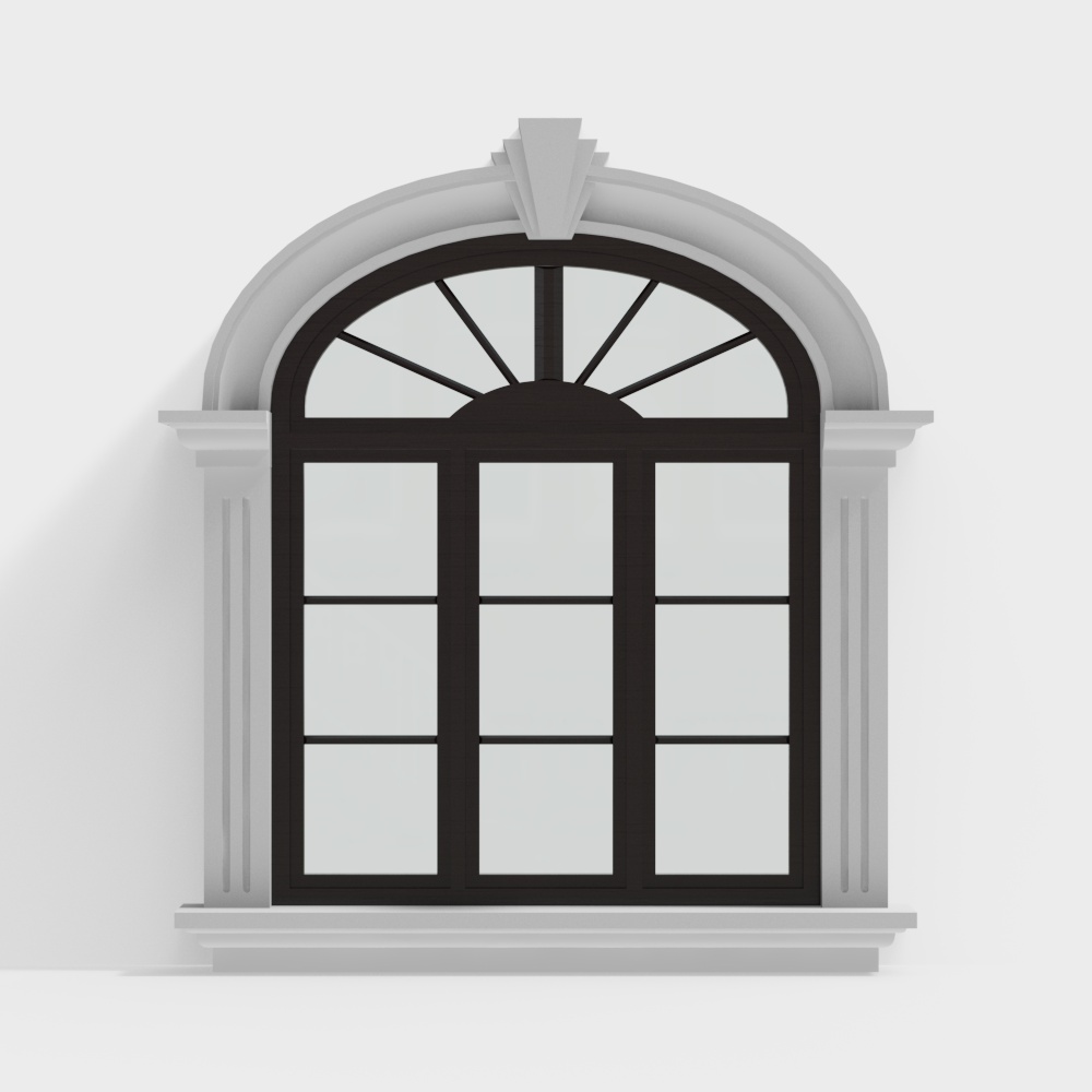 modern glass window
