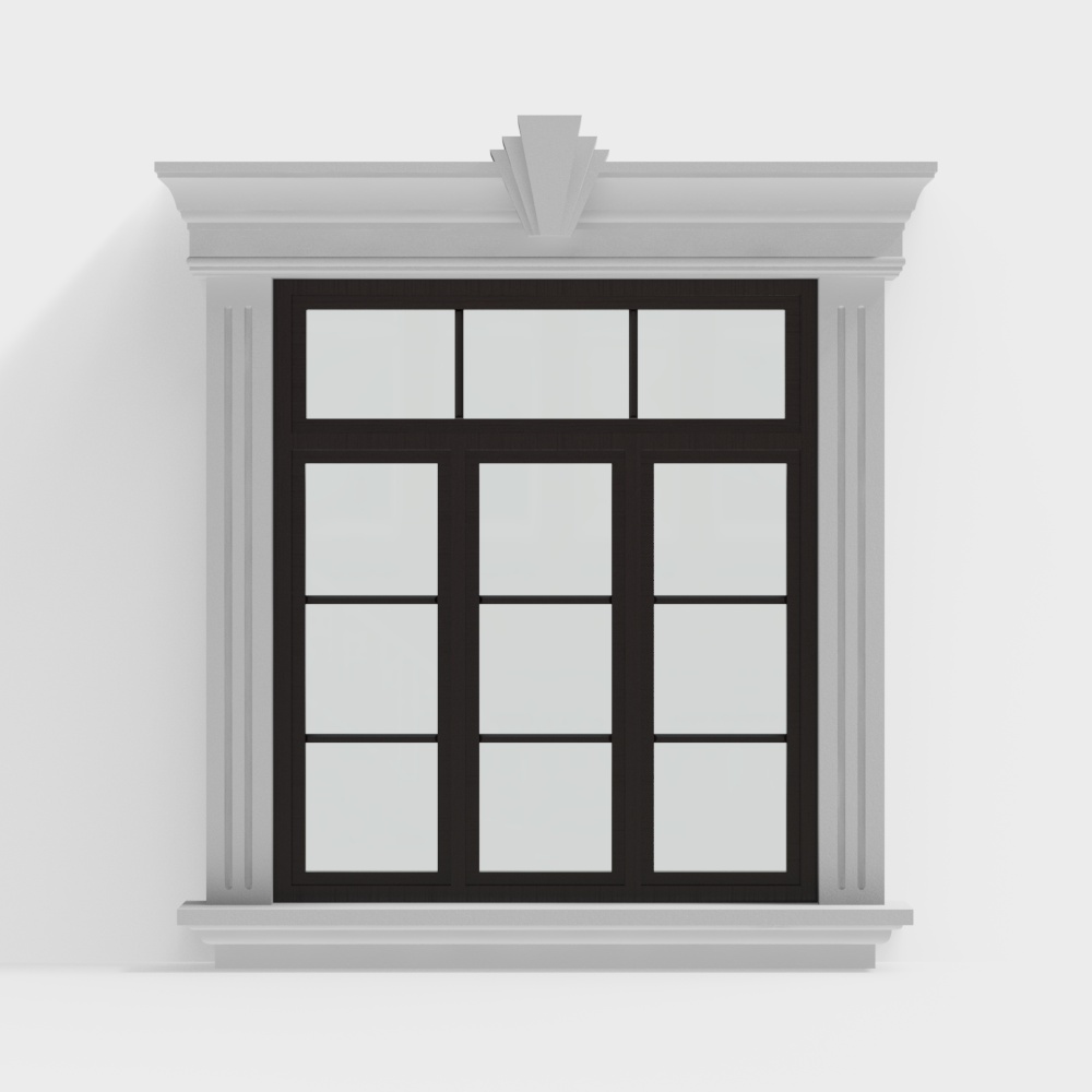 modern glass window