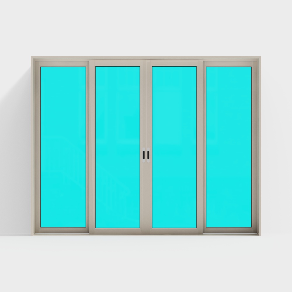 モダンなガラス窓